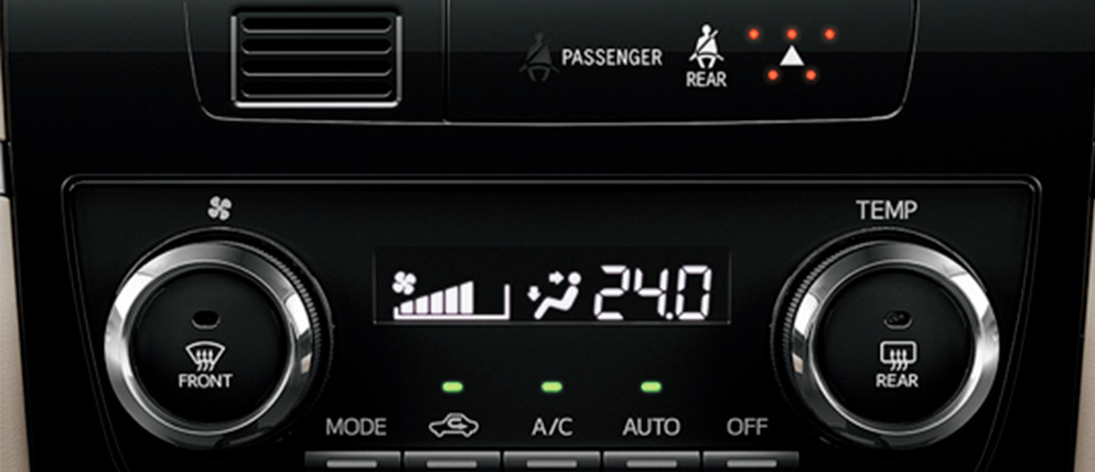 Toyota Rush Sistema de aire acondicionado