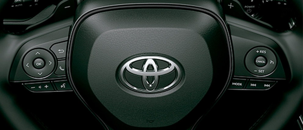Toyota Rav4 Híbrida Controles en el volante