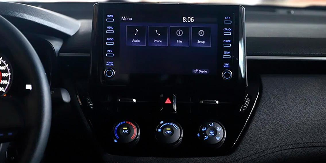 Nuevo Toyota Corolla Gasolina Interior