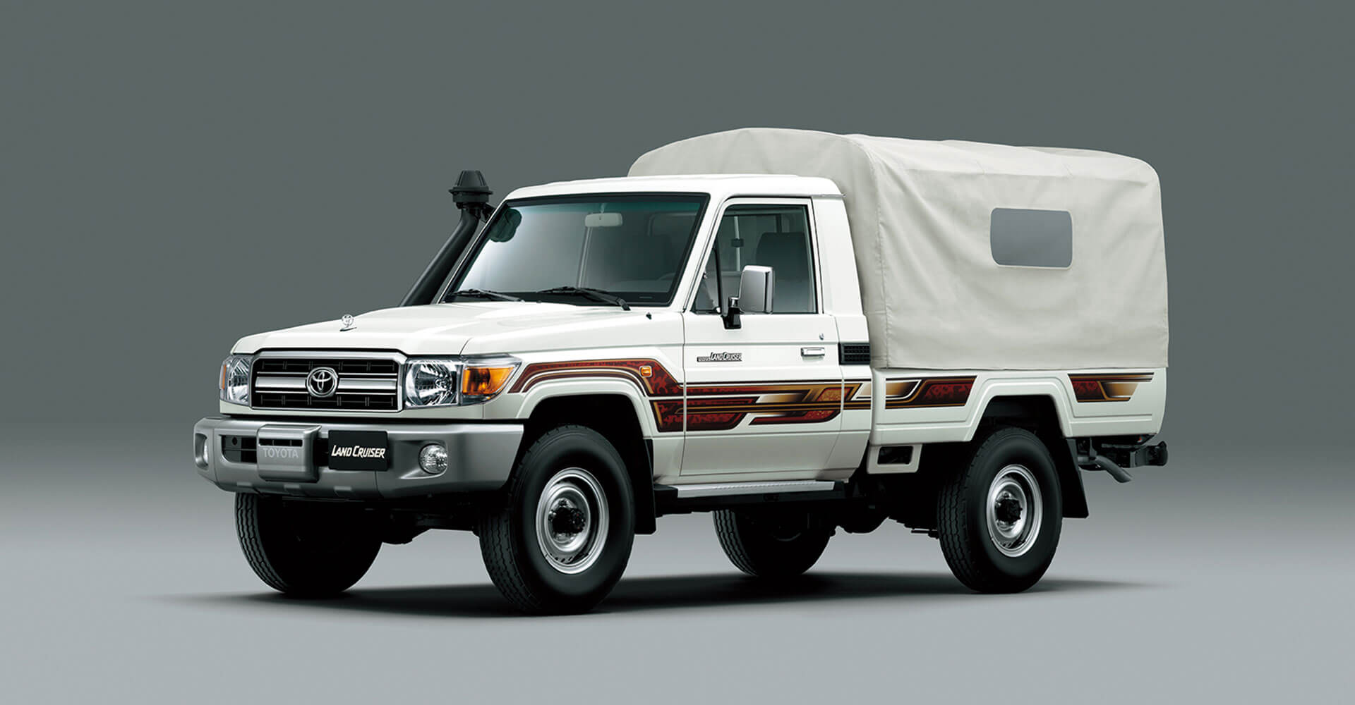 Características de Toyota Land Cruiser pickup fuerza y poder Toyota