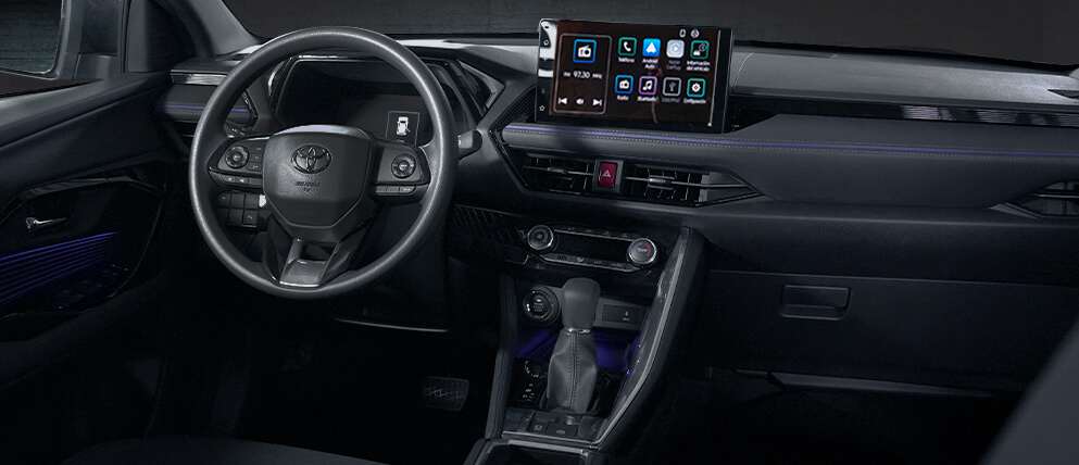 Toyota Yaris Cross Híbrida Luces Diseño Interior