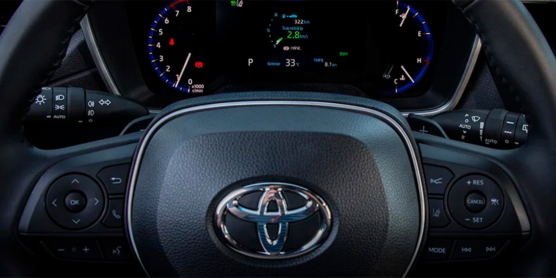 Nuevo Toyota Corolla Cross Híbrido Interior