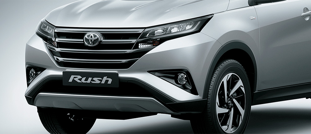 Toyota Rush Diseño frontal