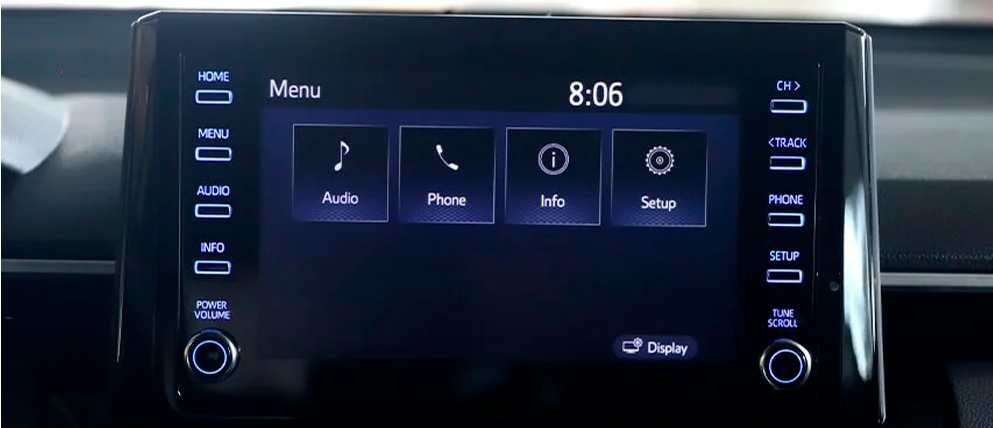 Toyota Corolla Cross Sistema de audio