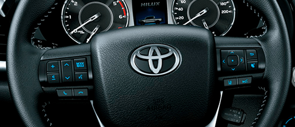 Toyota Hilux Interruptores en el volante