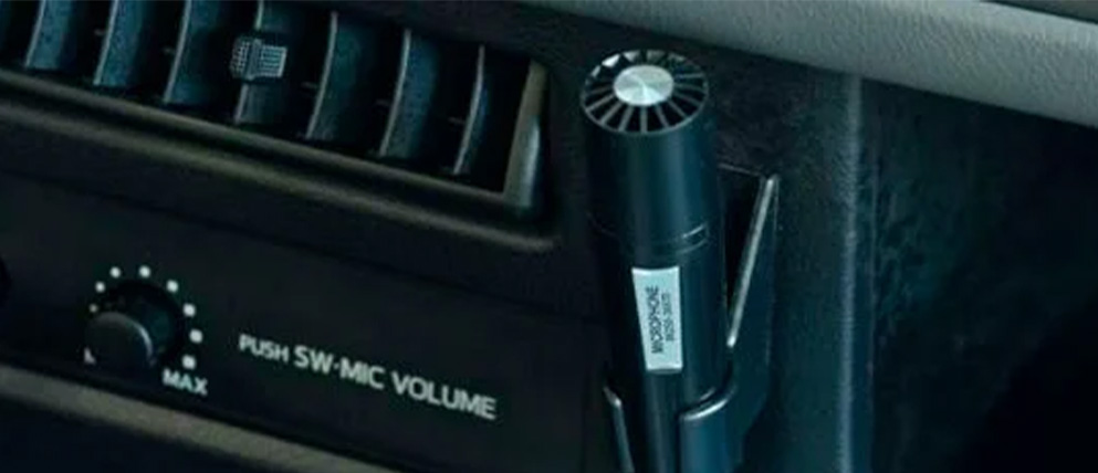 Toyota Coaster Micrófono