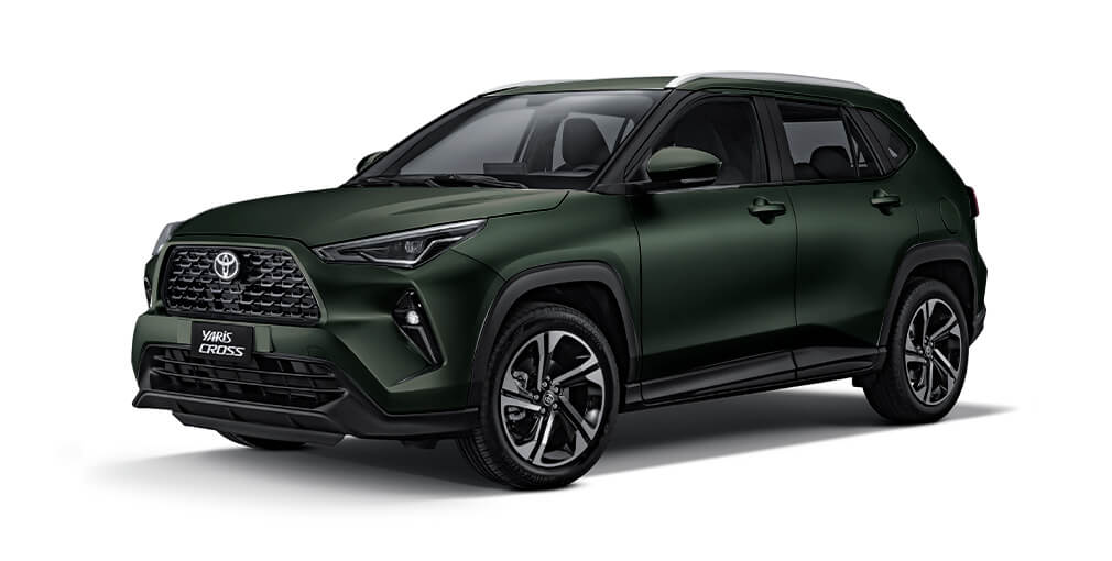 Yaris Cross HíbridaVerde Metálico