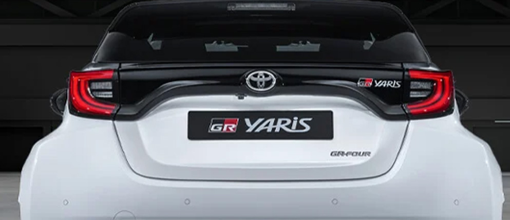Toyota Yaris GR Diseño Trasero