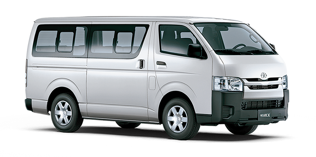 HIACE MicrobusPlateado